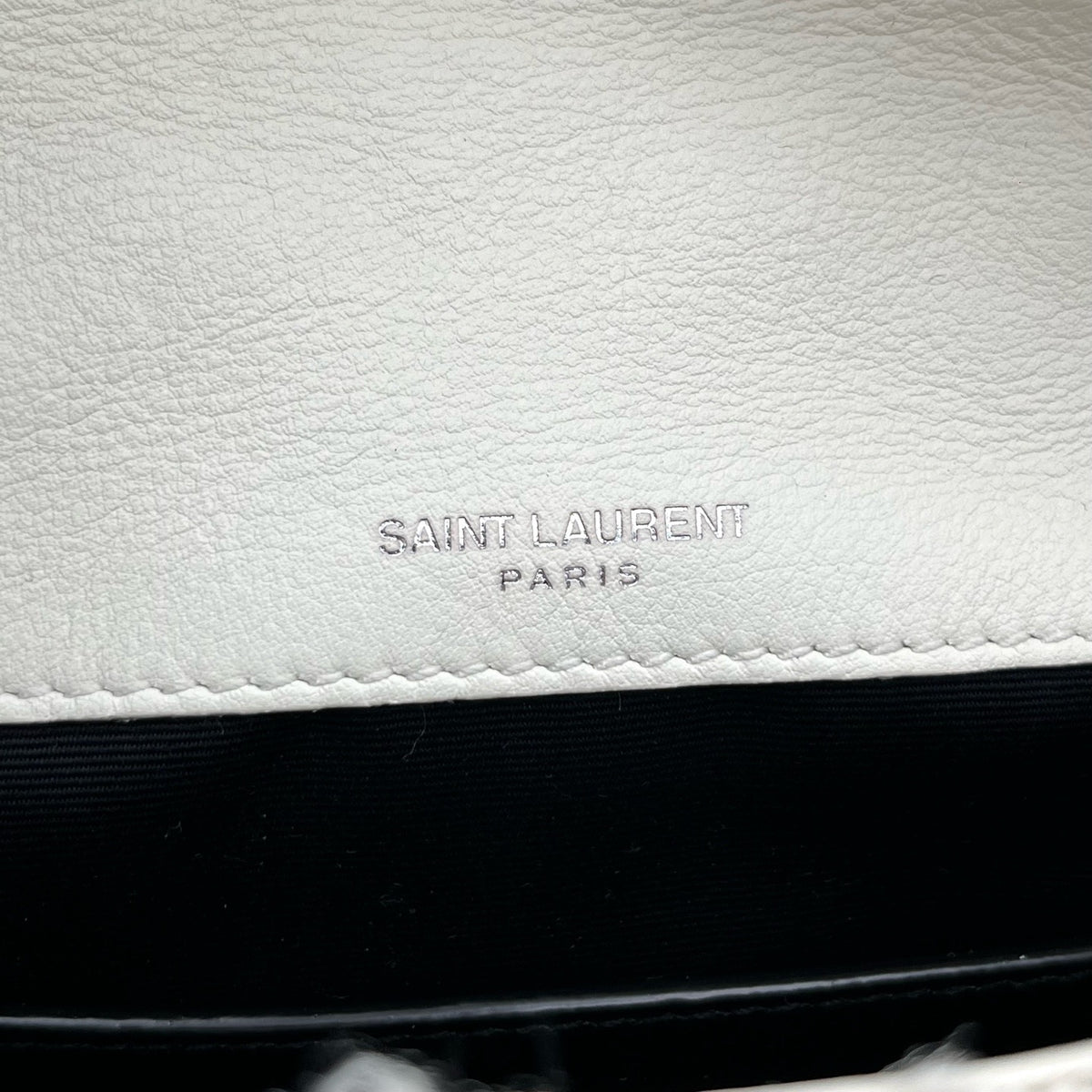 Saint Laurent - Niki - Tweed - White - (Small)