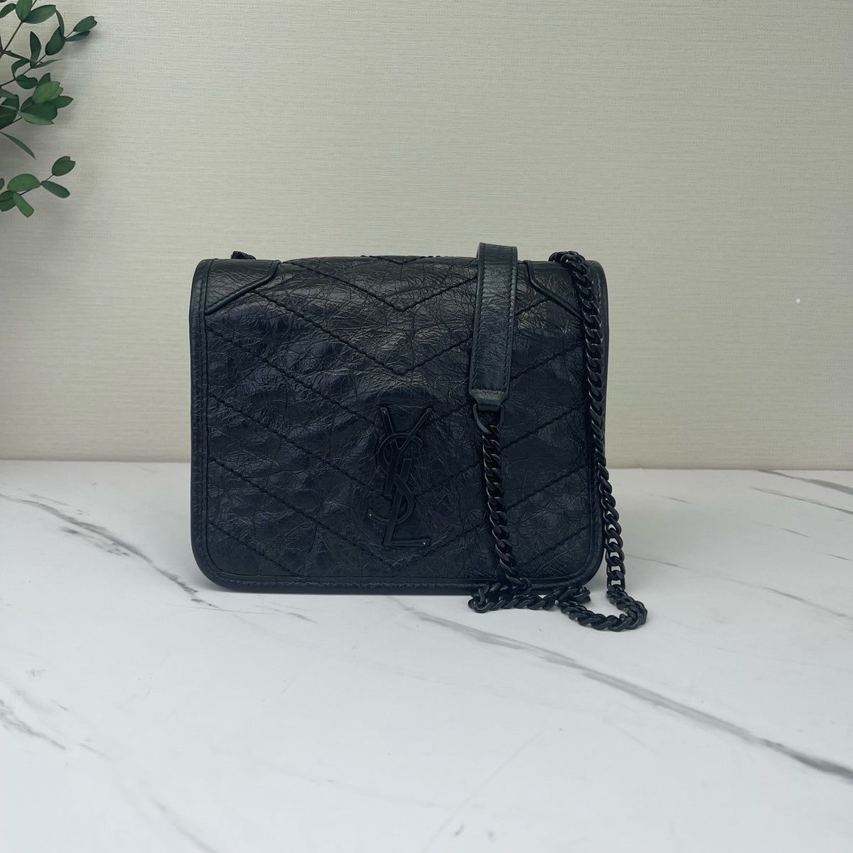 Saint Laurent - Niki WOC - Leather - Black - (small)