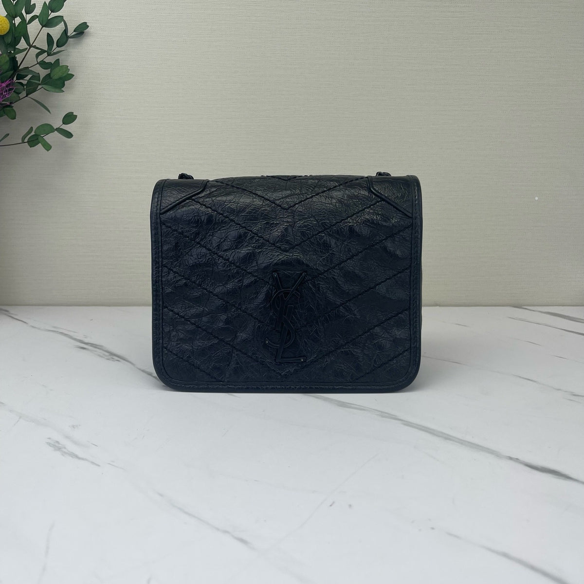 Saint Laurent - Niki WOC - Leather - Black - (small)