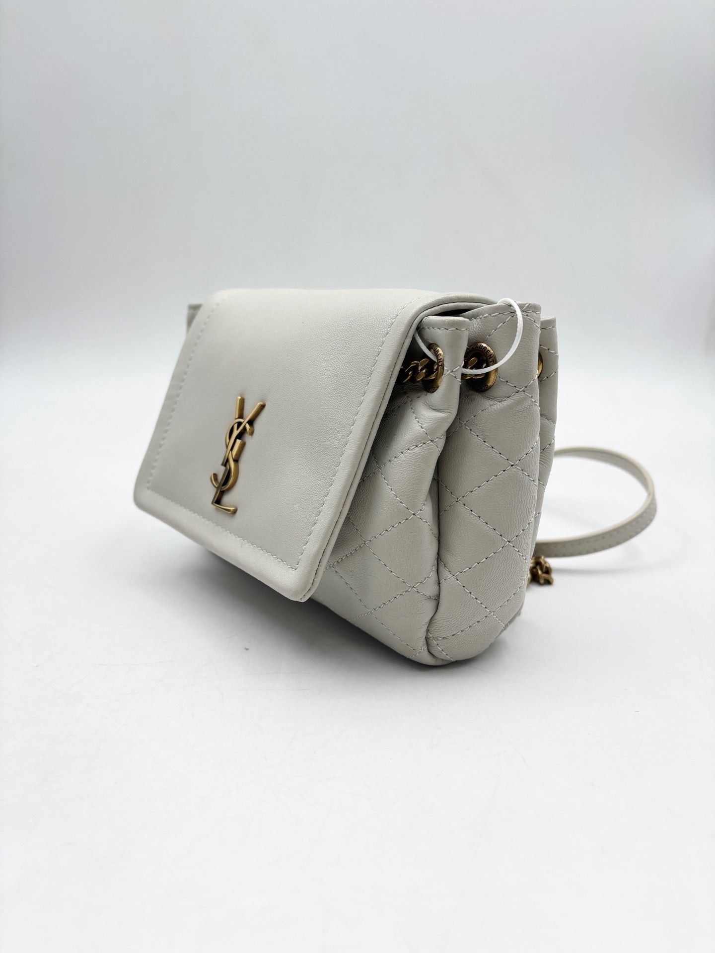Saint Laurent - Nolita - Lambskin leather - White - (Mini)