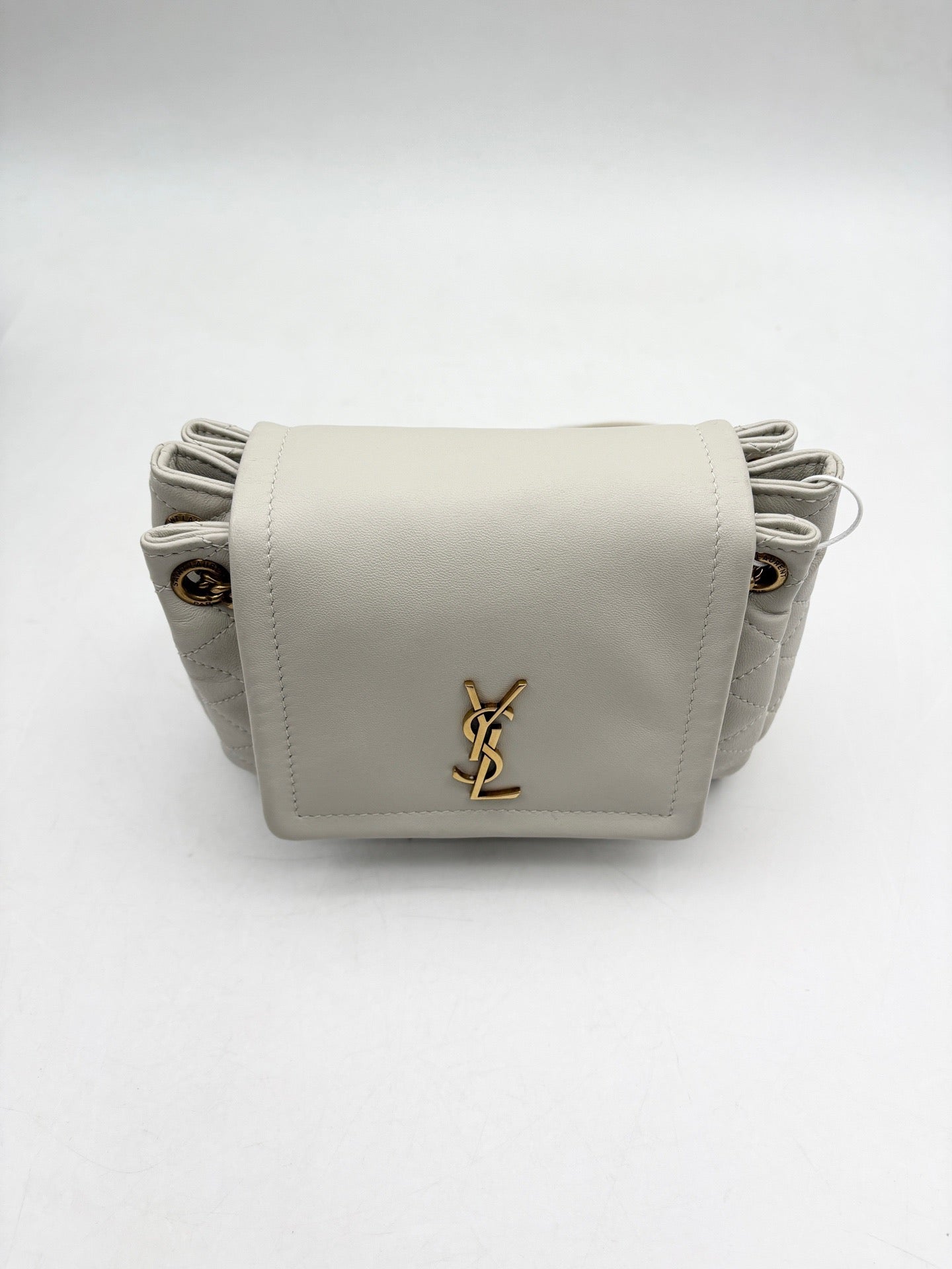 Saint Laurent - Nolita - Lambskin leather - White - (Mini)