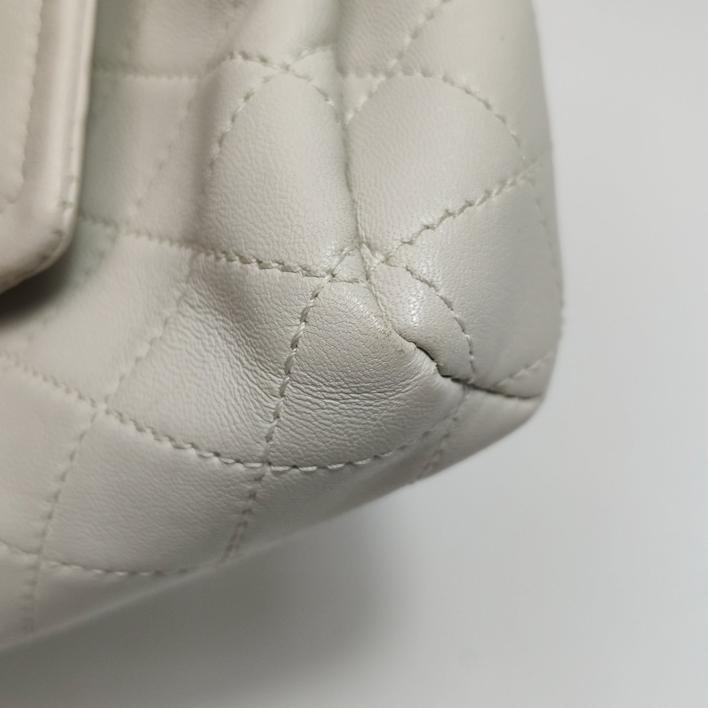 Saint Laurent - Nolita Mini - Quilted lambskin leather - Light Grey - (mini)