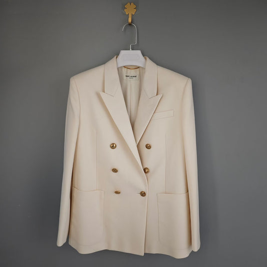Saint Laurent - Other - Cloth - Beige - (40)