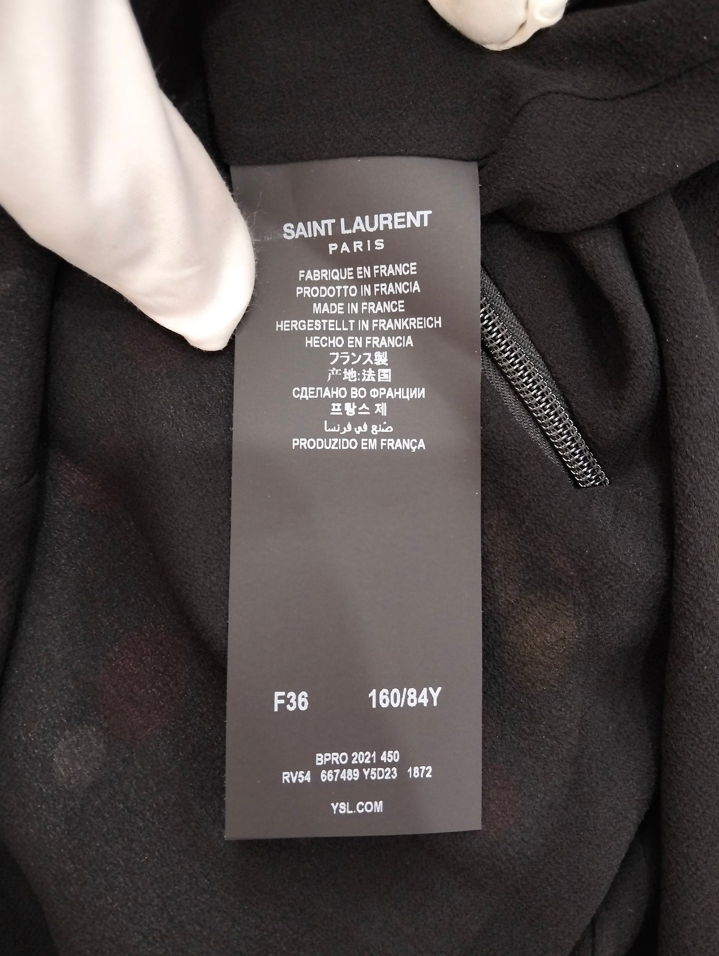 Saint Laurent - Other - Cloth - Black - (36)