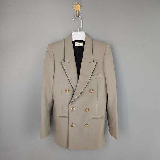 Saint Laurent - Other - Cloth - Grey - (34)