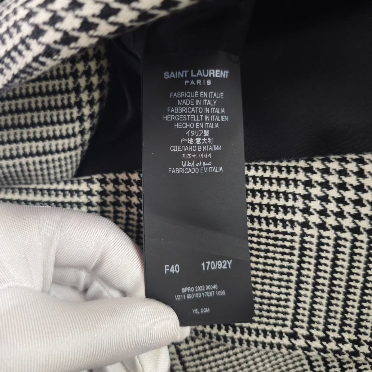Saint Laurent - Other - Cloth - Multicolour - (40)