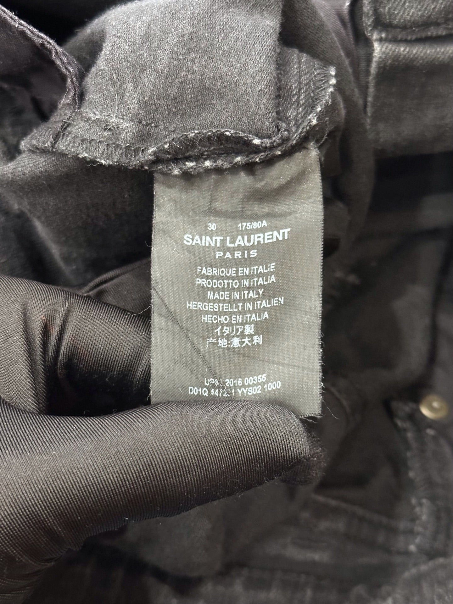 Saint Laurent - Other - Denim - Jeans - Black - (30)