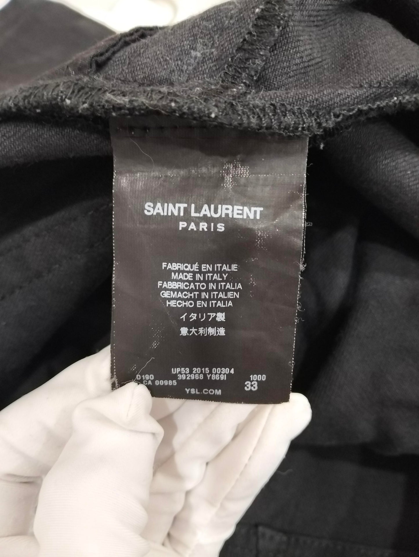 Saint Laurent - Other - Denim - Jeans - Black - (33)