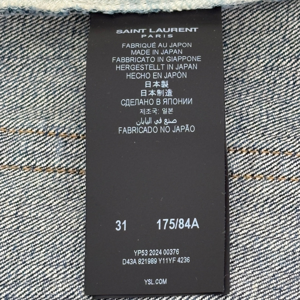 Saint Laurent - Other - Denim - Jeans - Blue - (31)