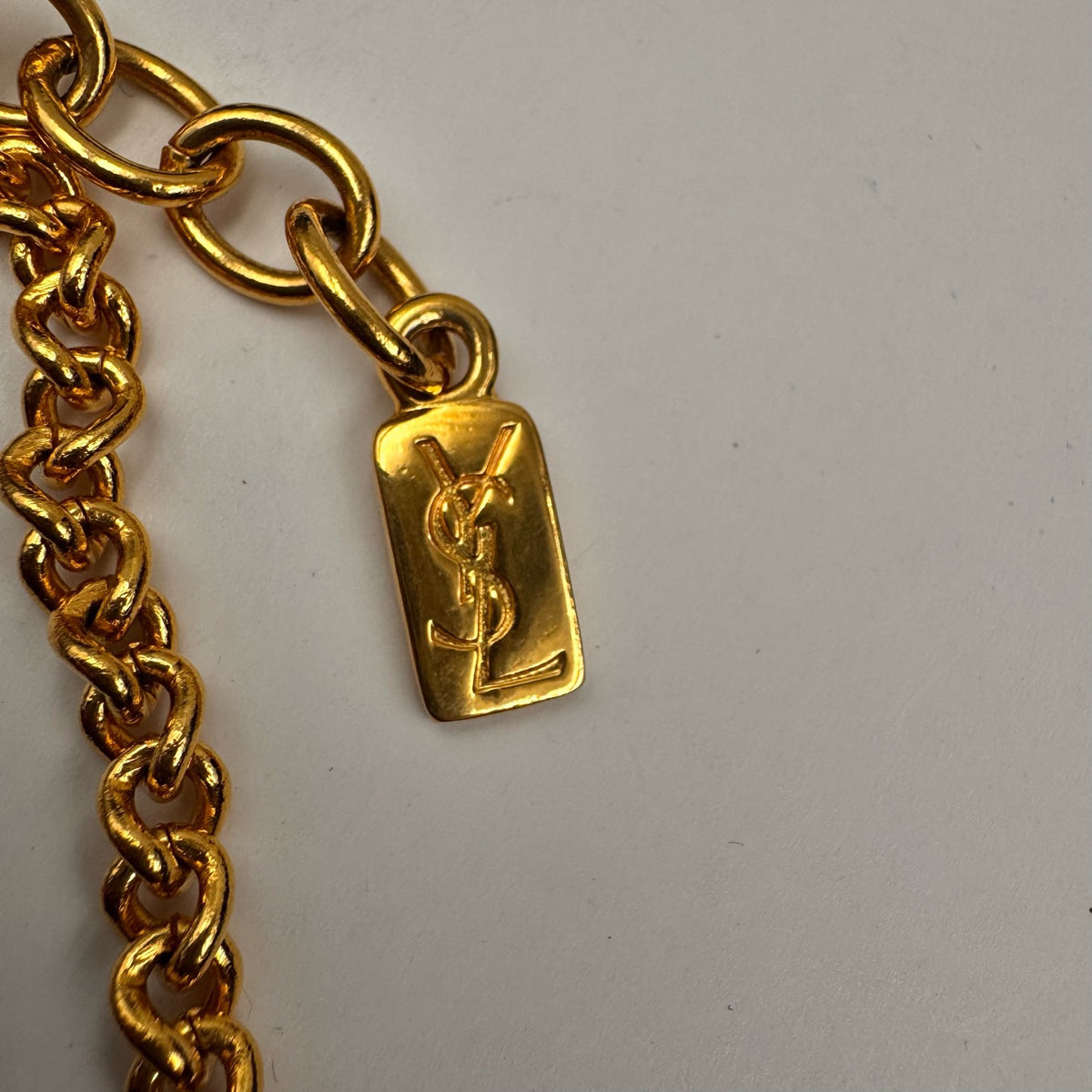 Saint Laurent - Other - Gold-tone metal with pearl accents - Gold