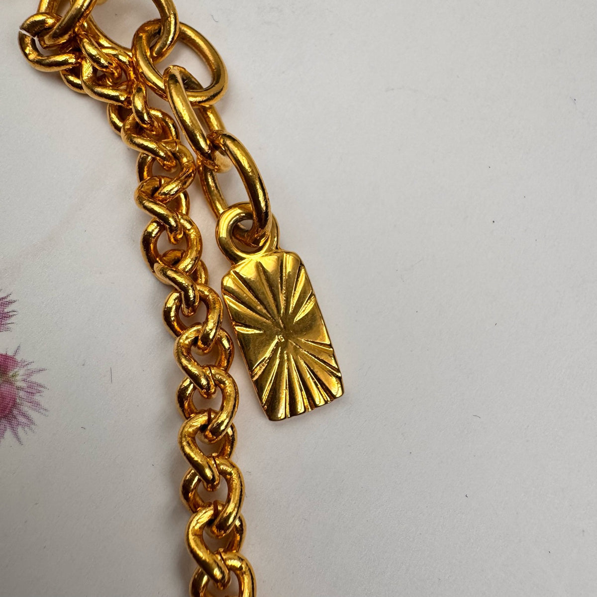 Saint Laurent - Other - Gold-tone metal with pearl accents - Gold