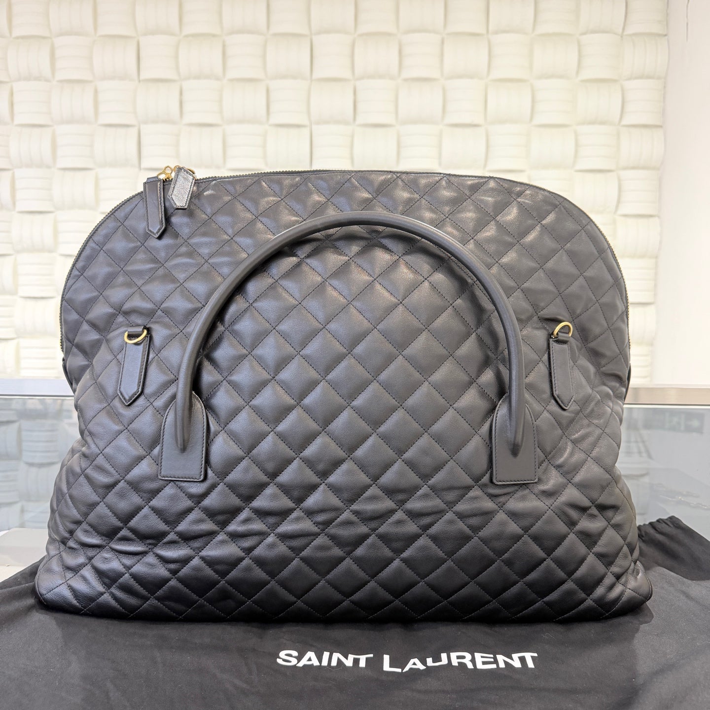 Saint Laurent - Other - Leather - Black - (large)
