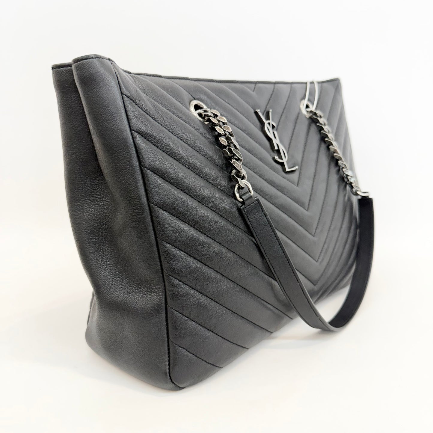 Saint Laurent - Other - Leather - Black - (large)