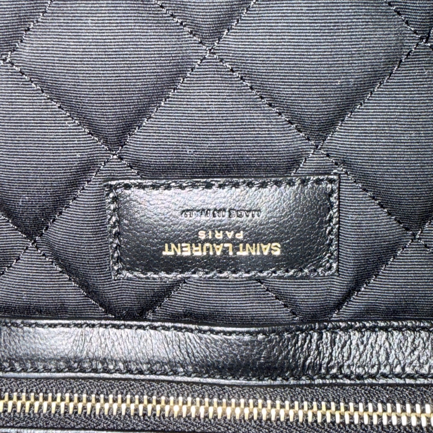Saint Laurent - Other - Leather - Black - (large)