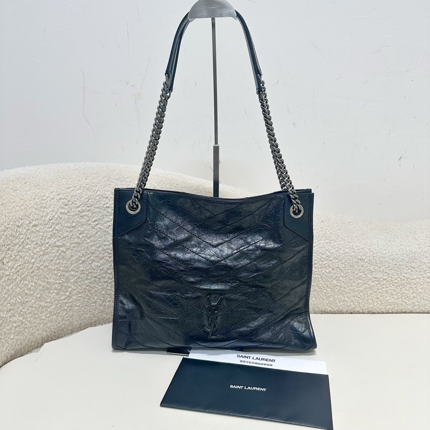 Saint Laurent - Other - Leather - Black - (medium)