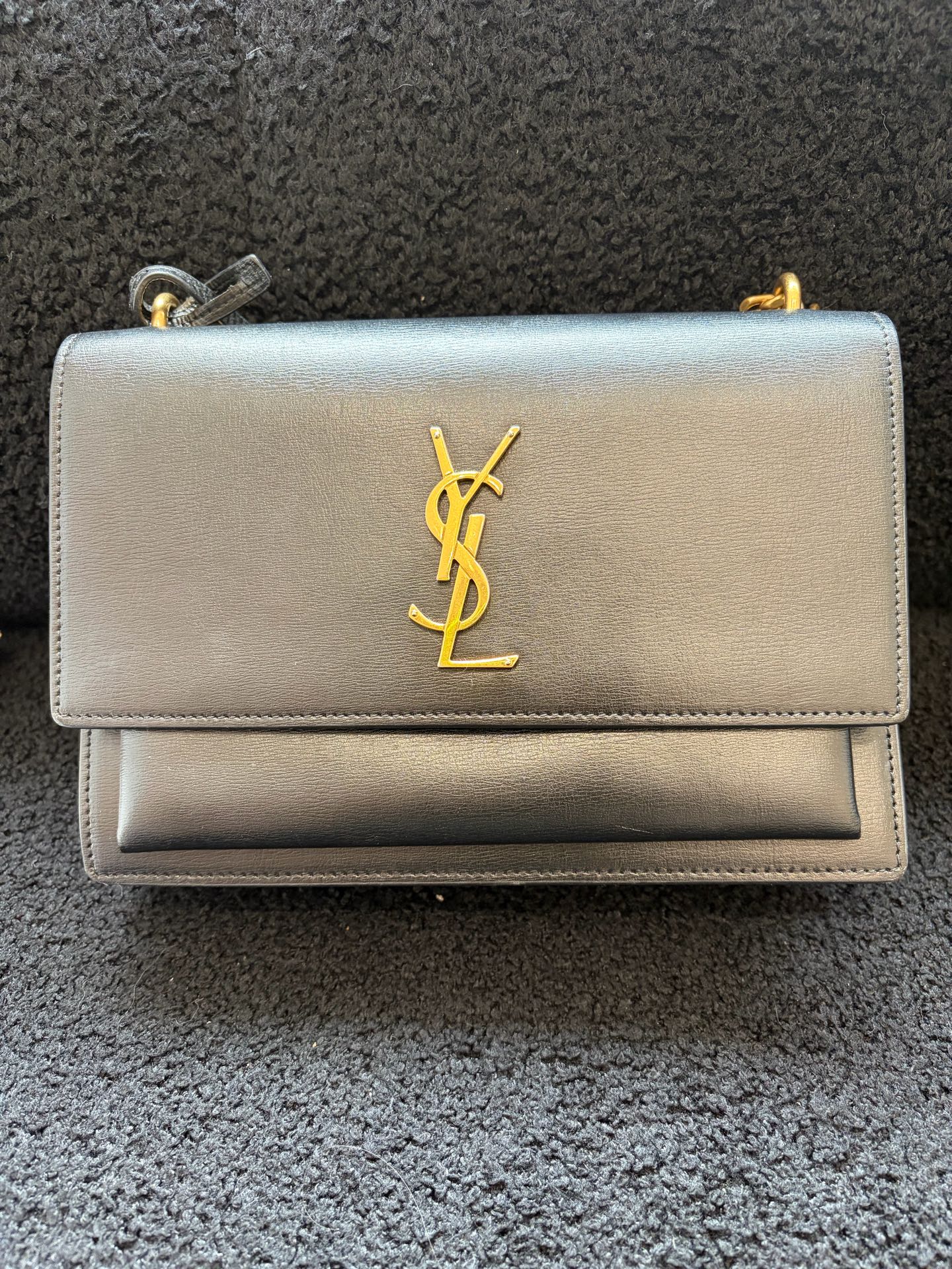 Saint Laurent - Other - Leather - Black - (medium)