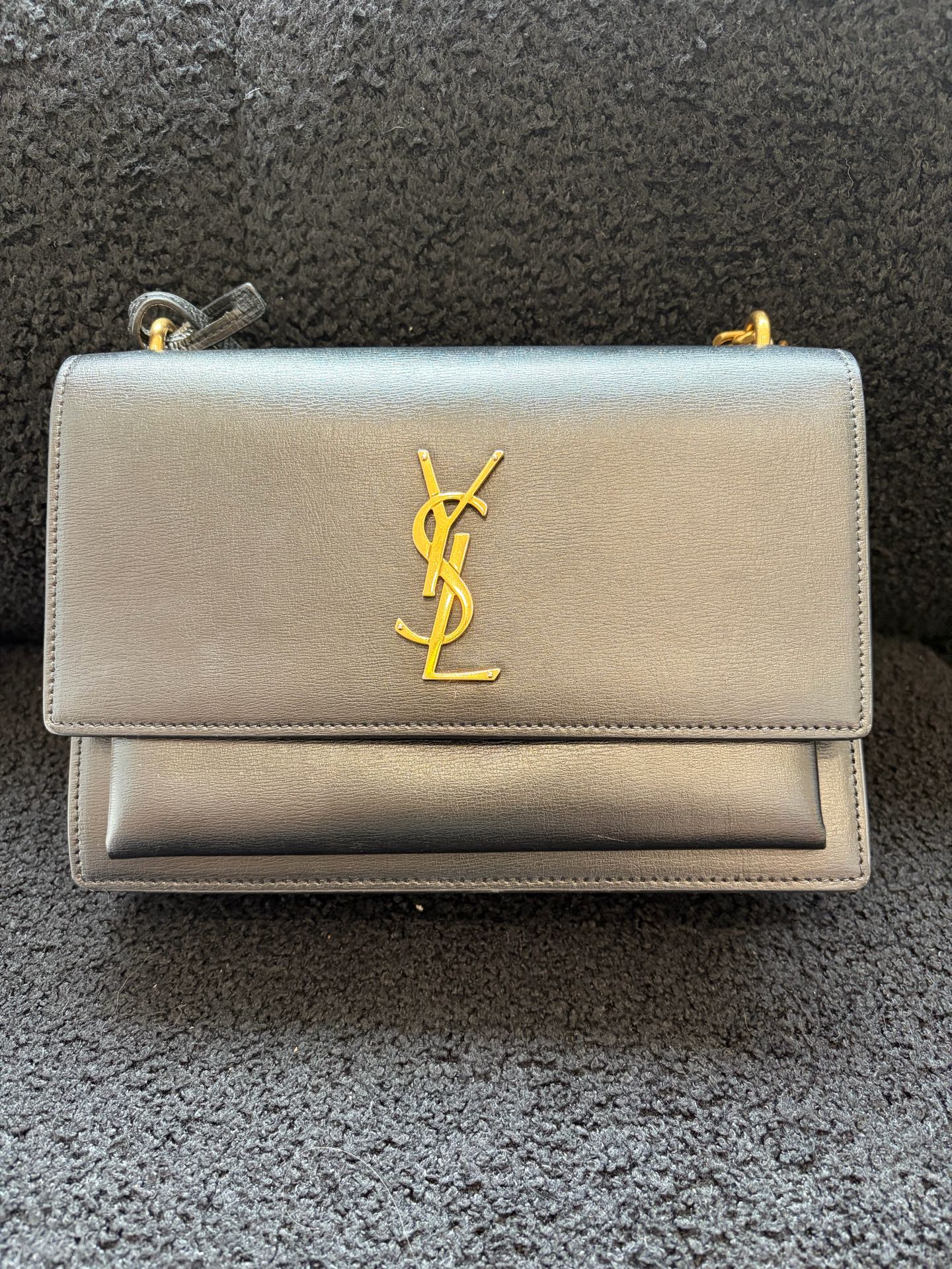 Saint Laurent - Other - Leather - Black - (medium)