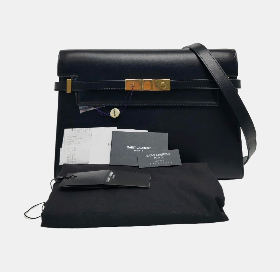 Saint Laurent - Other - Leather - Black - (medium)