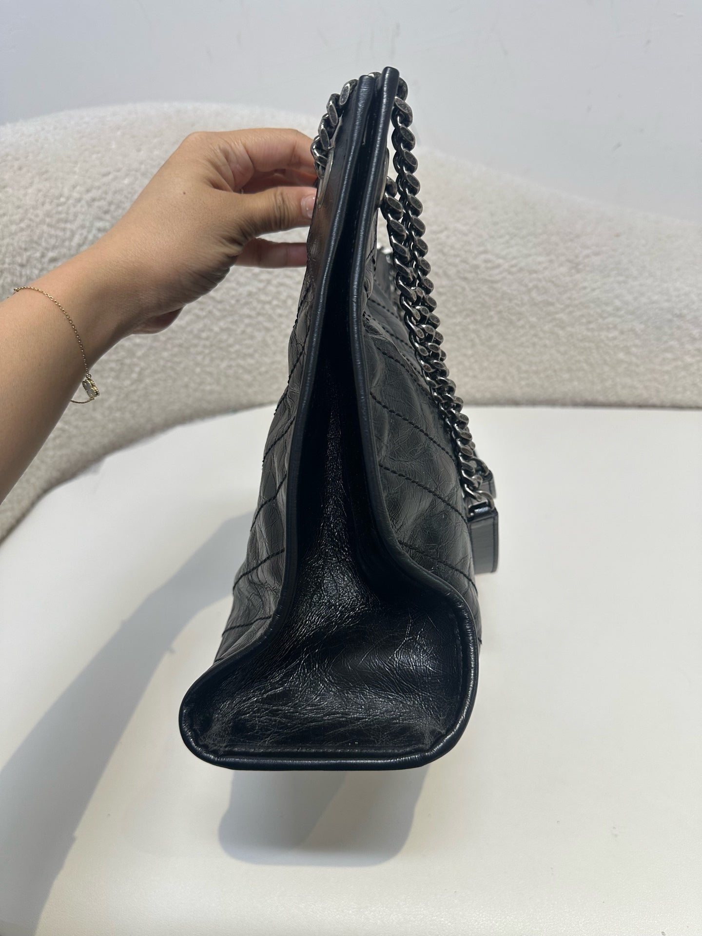 Saint Laurent - Other - Leather - Black - (medium)