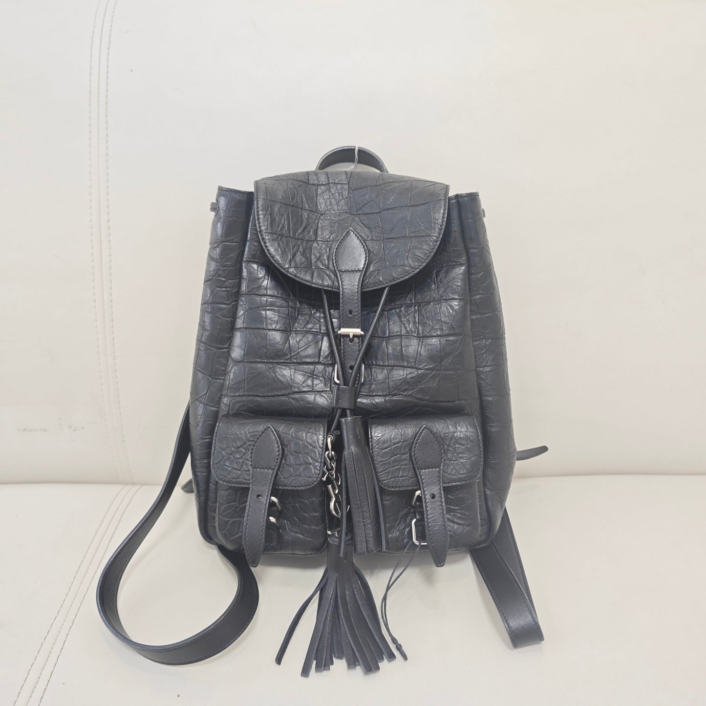 Saint Laurent - Other - Leather - Black - (small)
