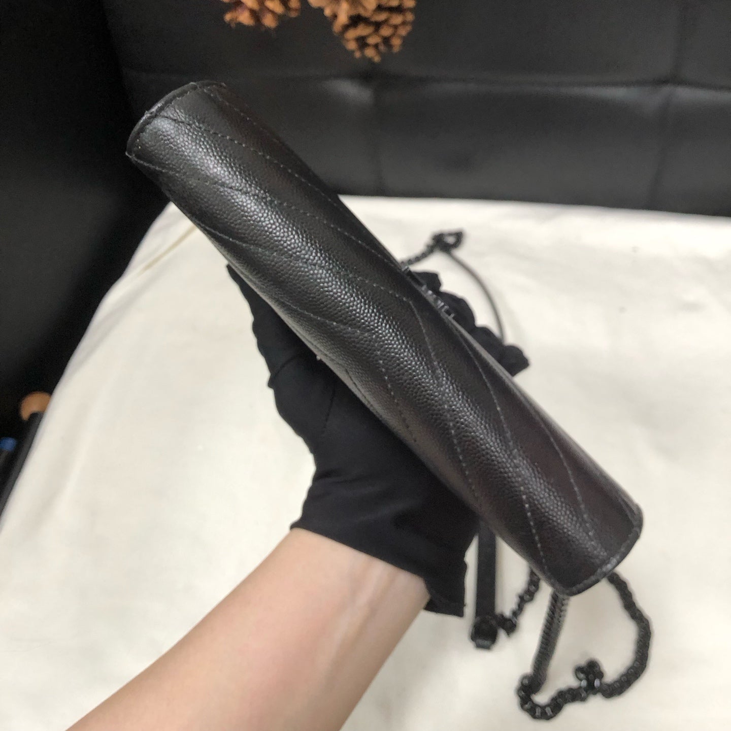 Saint Laurent - Other - Leather - Black - (small)
