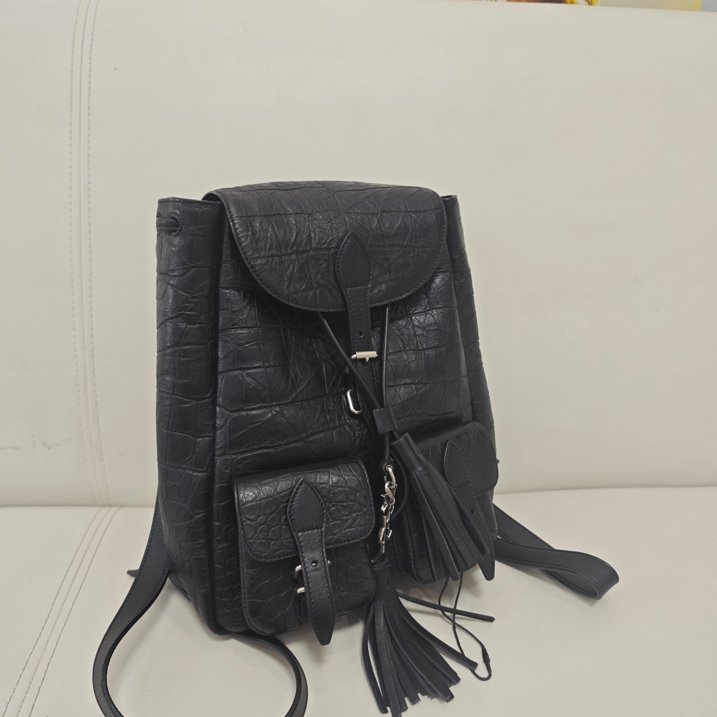 Saint Laurent - Other - Leather - Black - (small)