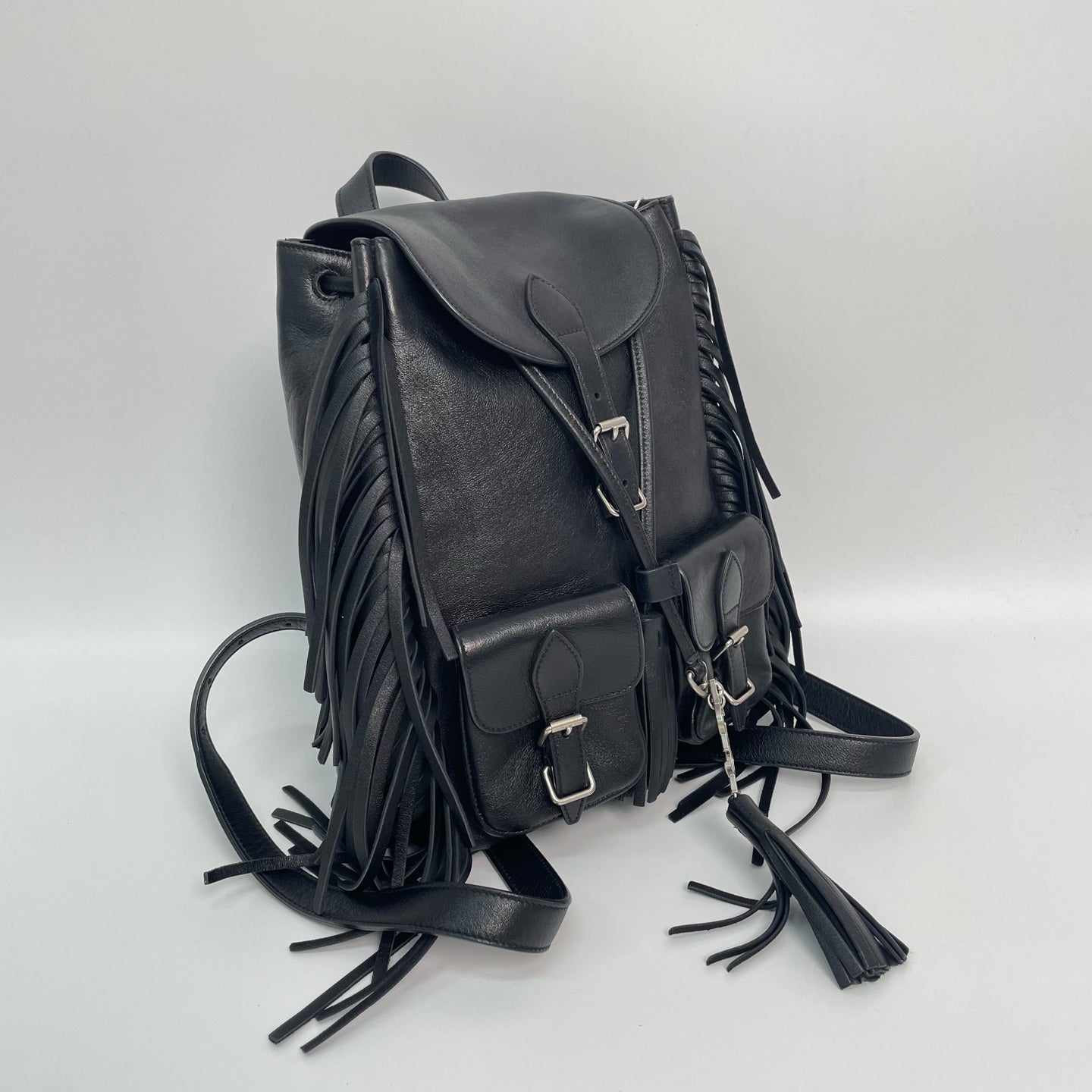 Saint Laurent - Other - Leather - Black - (small)