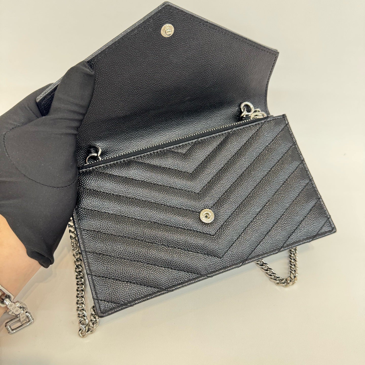 Saint Laurent - Other - Leather - Black - (small)