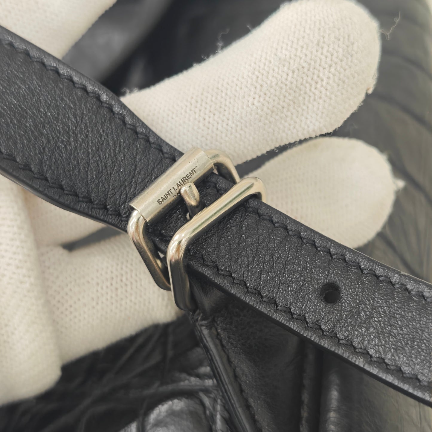 Saint Laurent - Other - Leather - Black - (small)