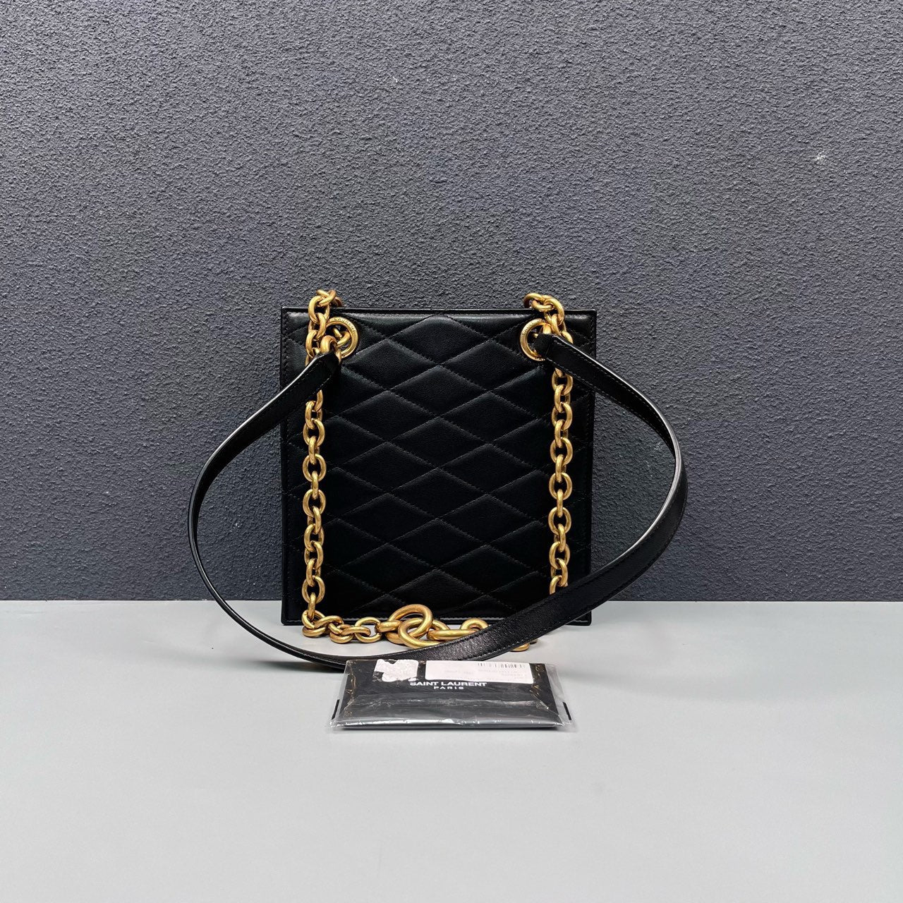 Saint Laurent - Other - Leather - Black with Gold-Tone Hardware - (mini)
