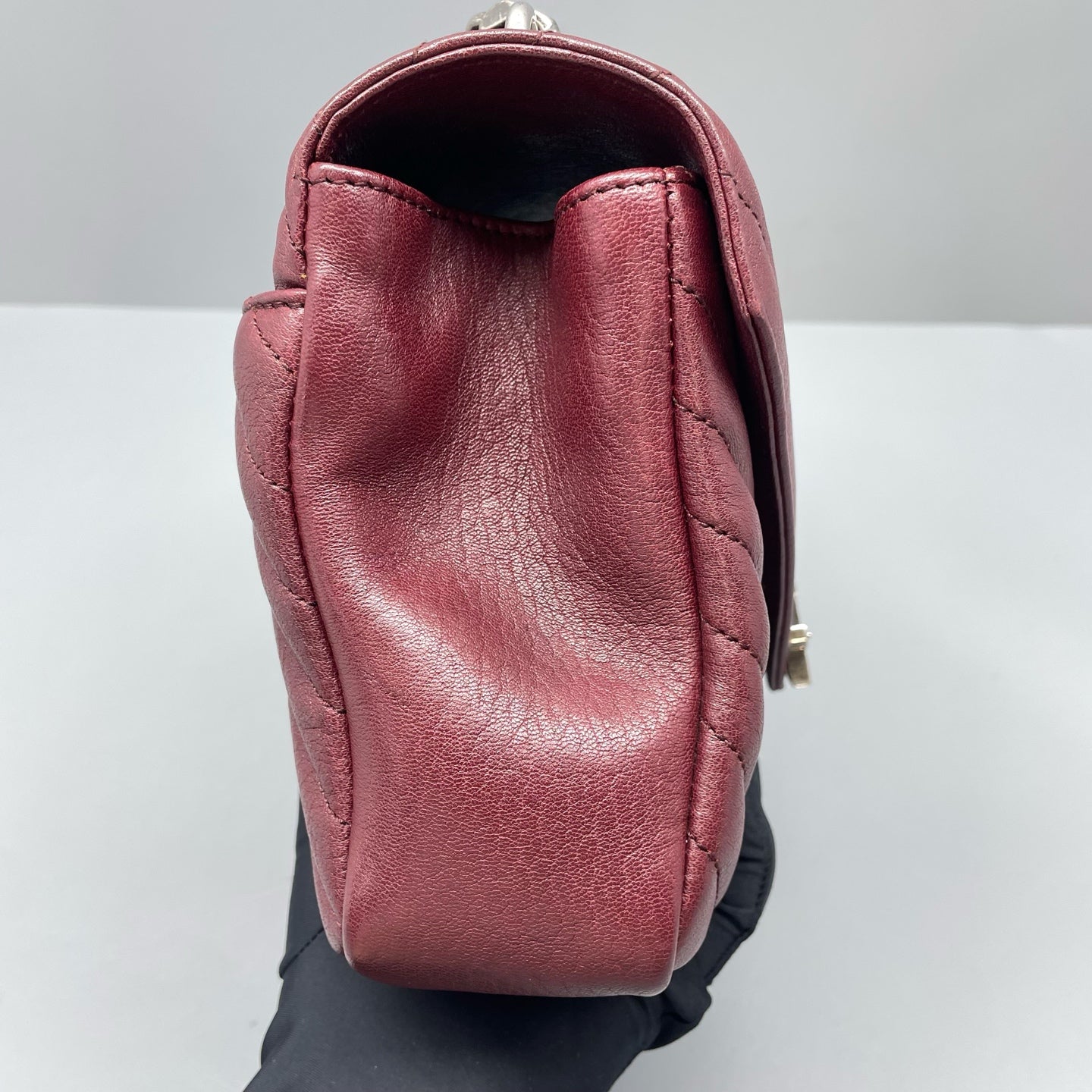 Saint Laurent - Other - Leather - Burgundy - (Small)