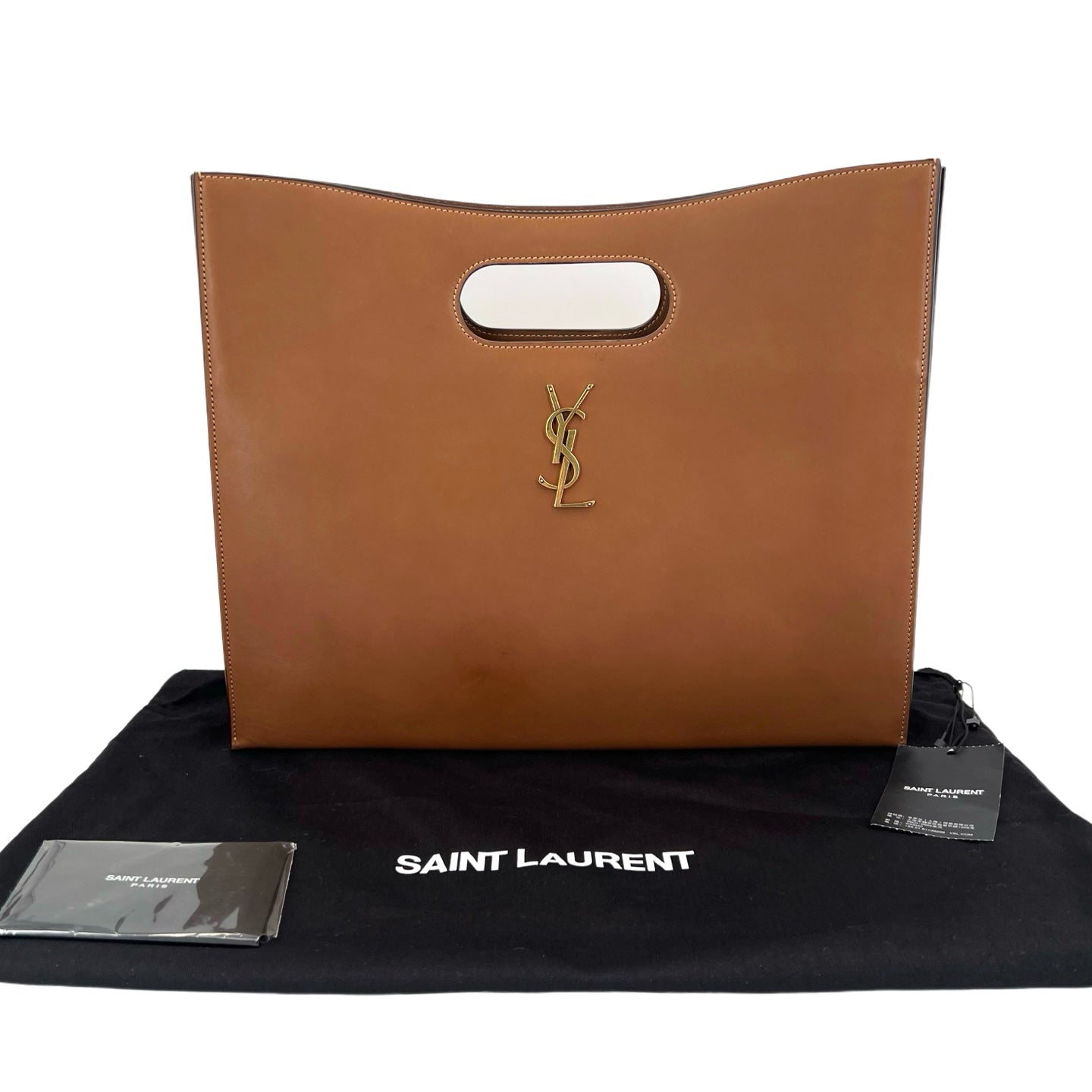 Saint Laurent - Other - Leather - Camel - (large)