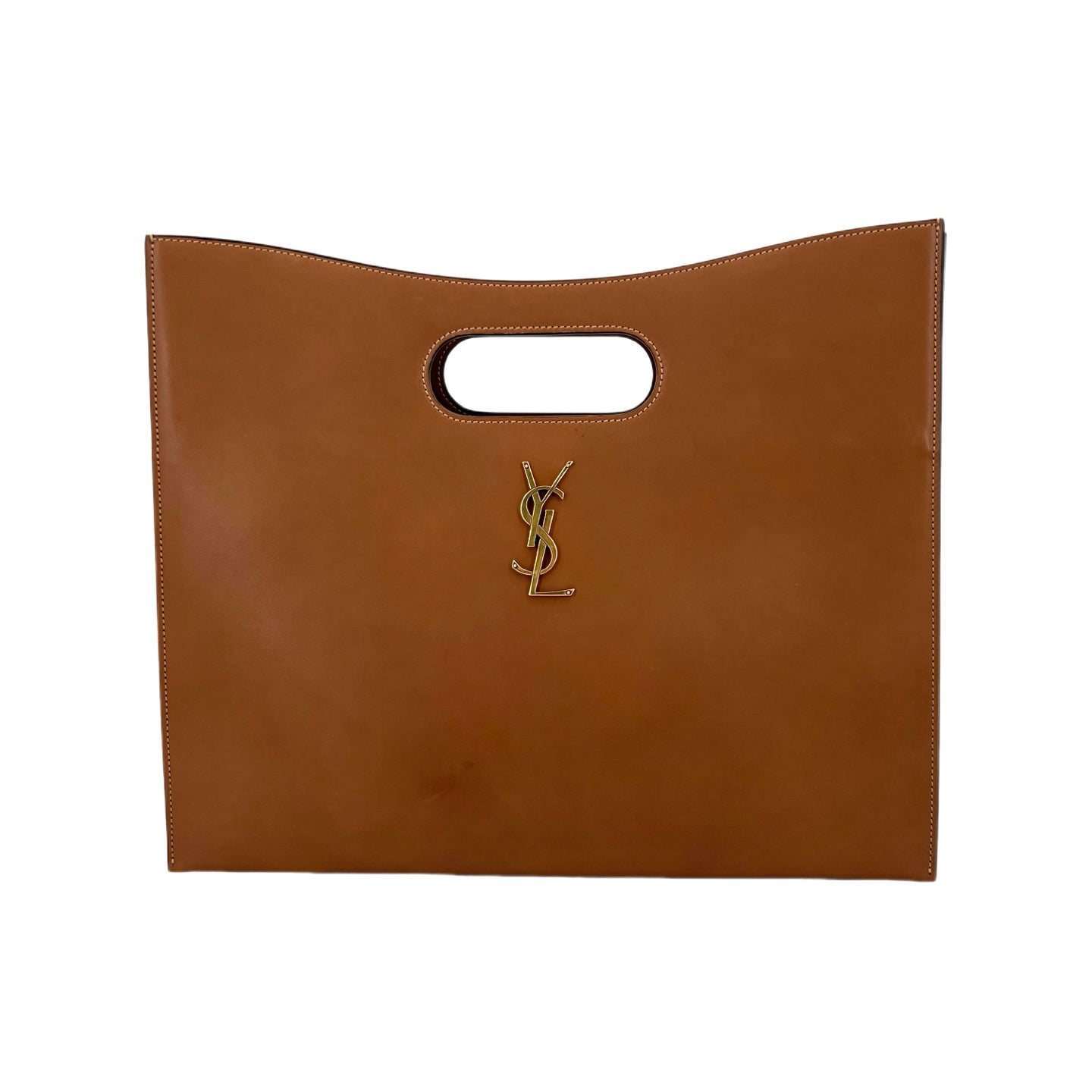 Saint Laurent - Other - Leather - Camel - (large)