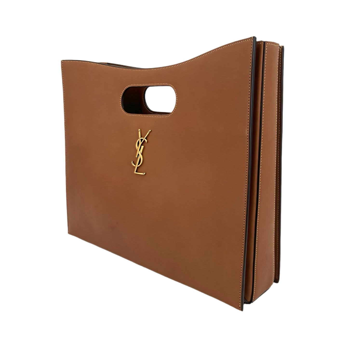Saint Laurent - Other - Leather - Camel - (large)