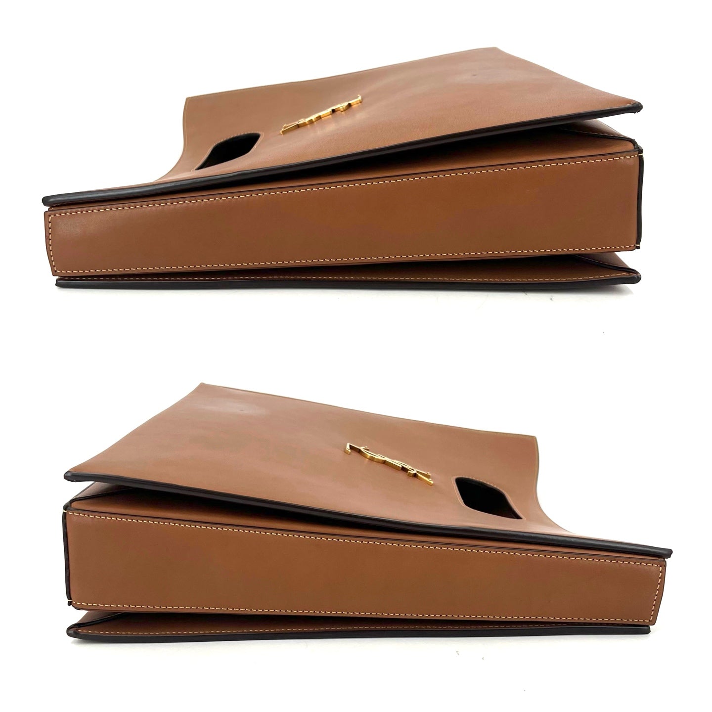 Saint Laurent - Other - Leather - Camel - (large)