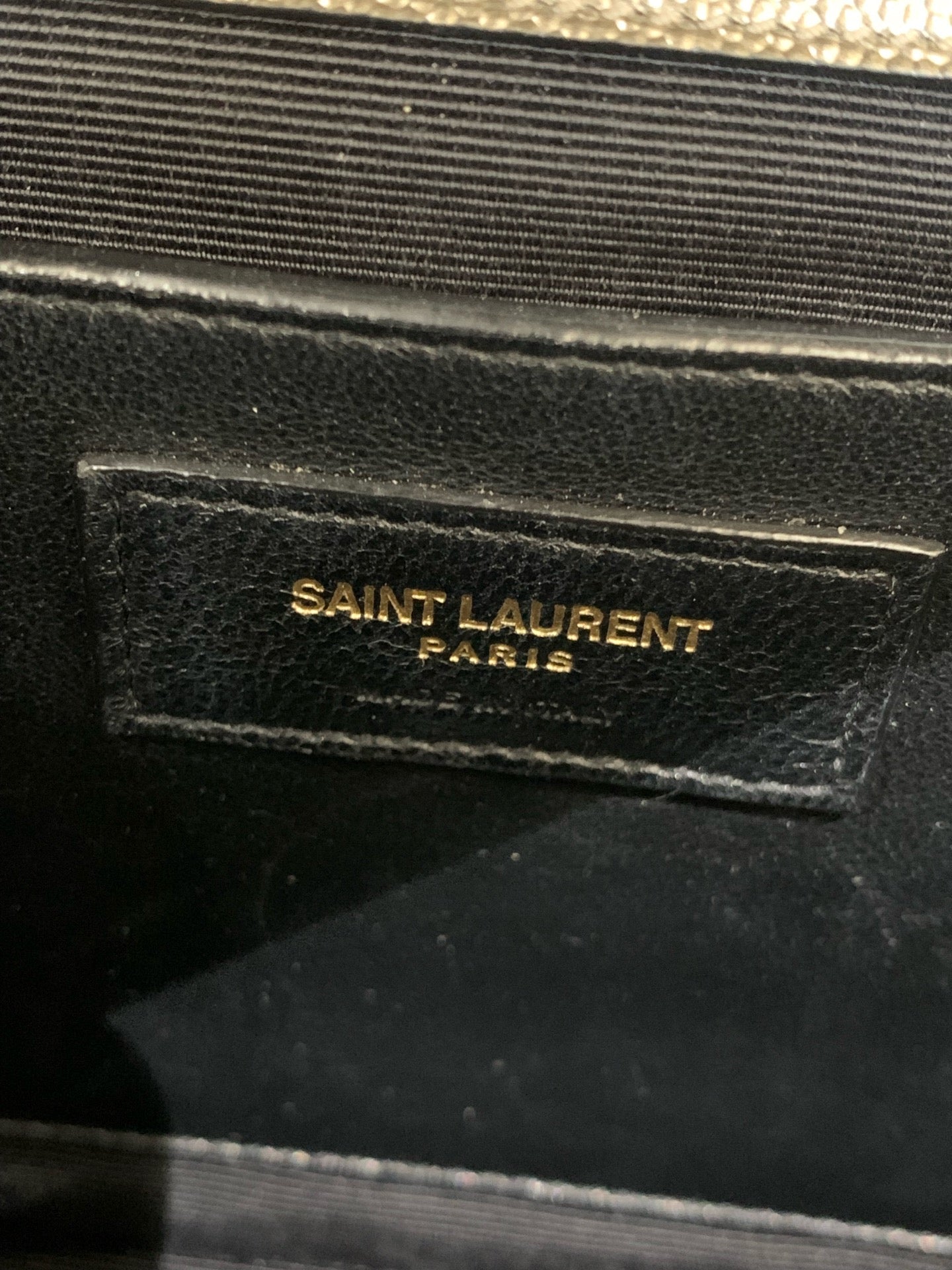 Saint Laurent - Other - Leather - Gold - (small)
