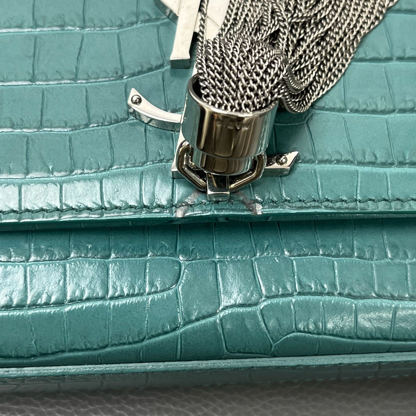 Saint Laurent - Other - Leather - Green - (mini)