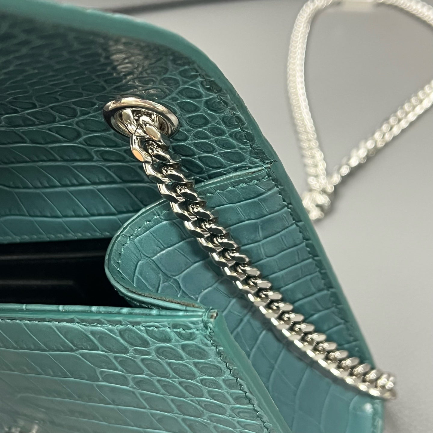 Saint Laurent - Other - Leather - Green - (mini)