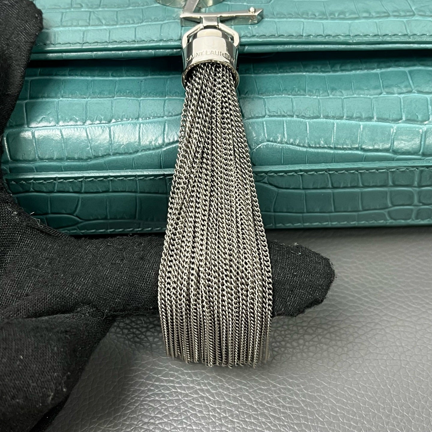Saint Laurent - Other - Leather - Green - (mini)
