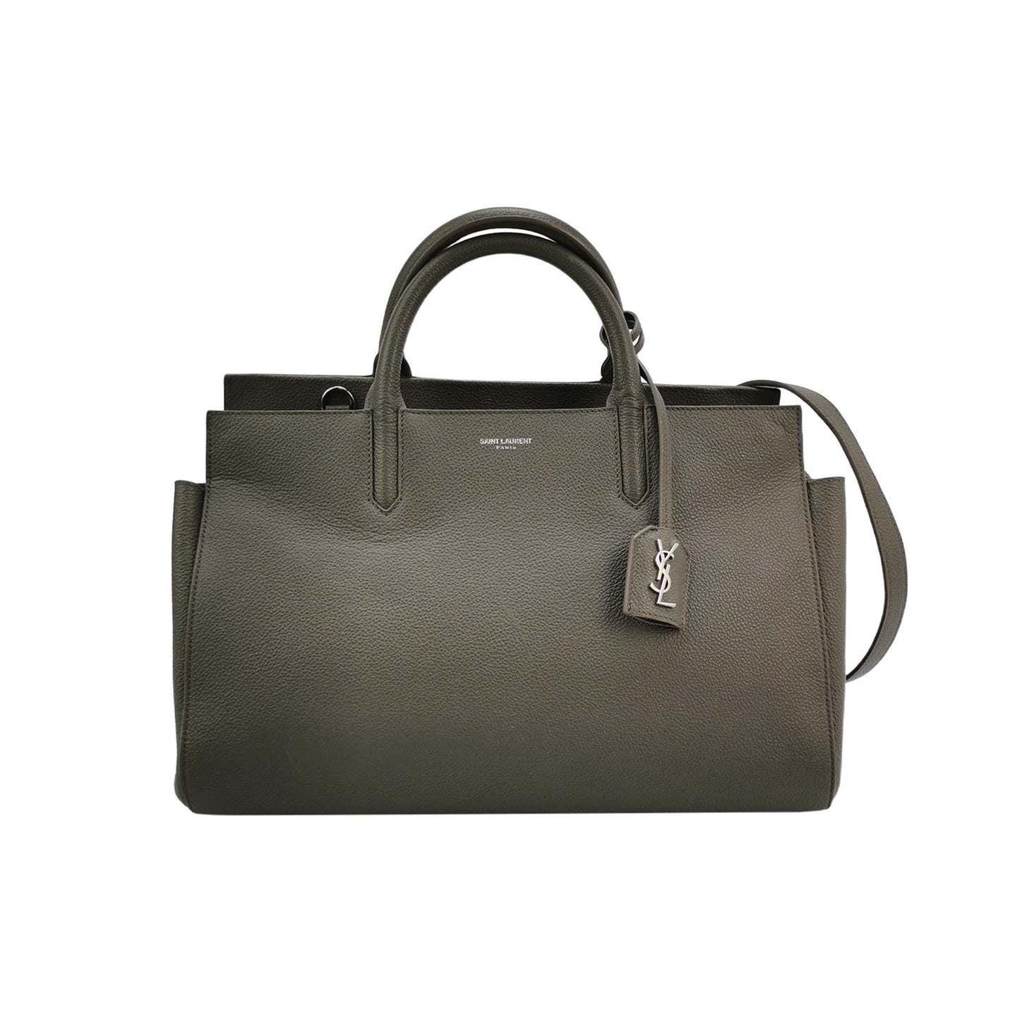 Saint Laurent - Other - Leather - Grey - (medium)