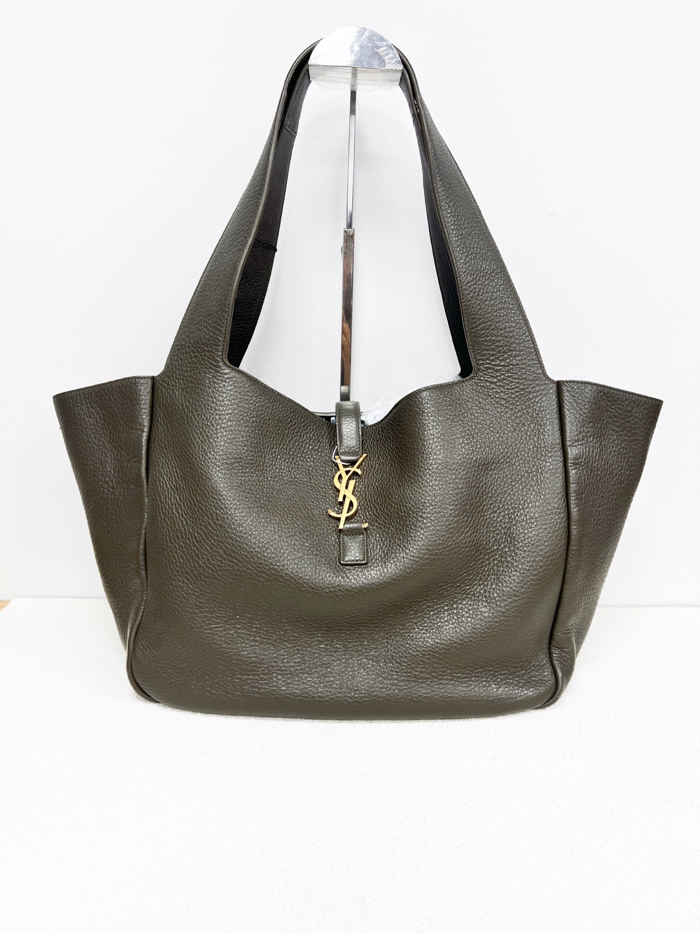 Saint Laurent - Other - Leather - Grey - (medium)