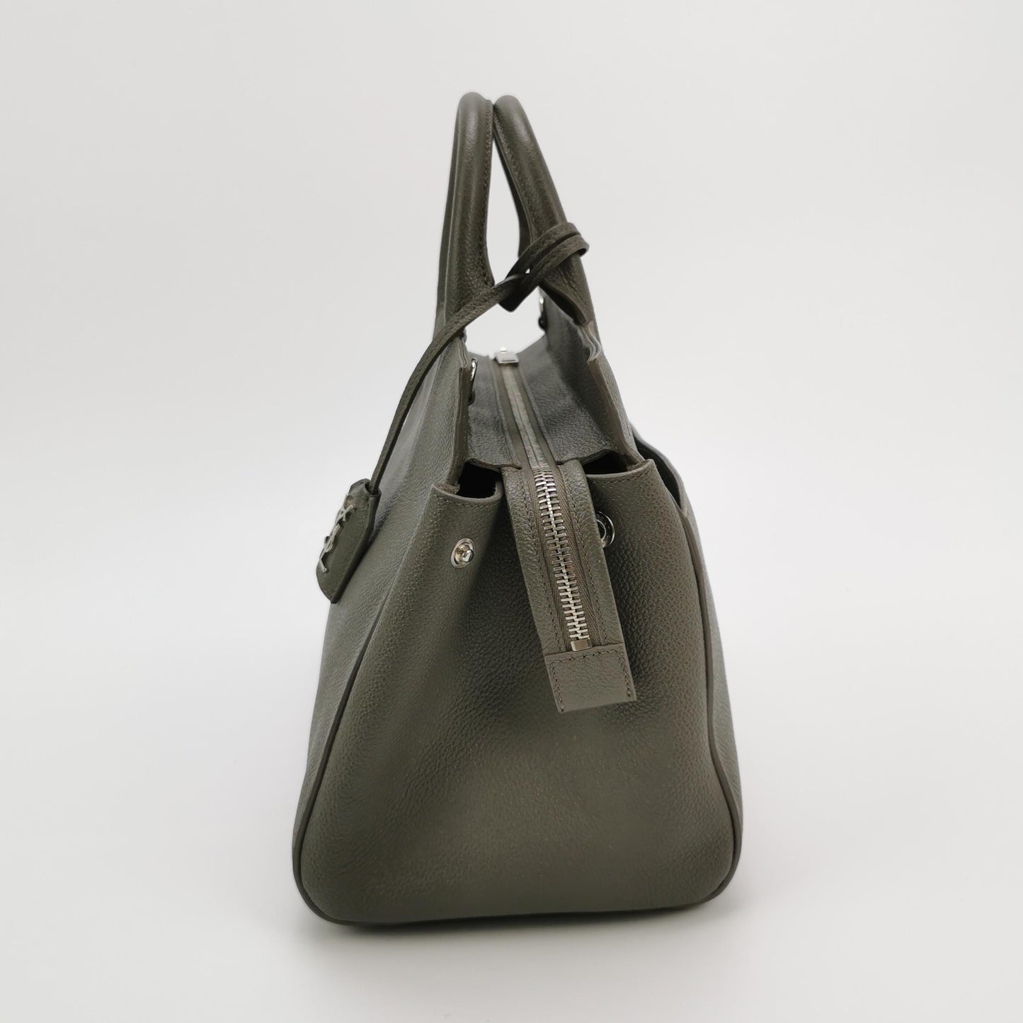 Saint Laurent - Other - Leather - Grey - (medium)
