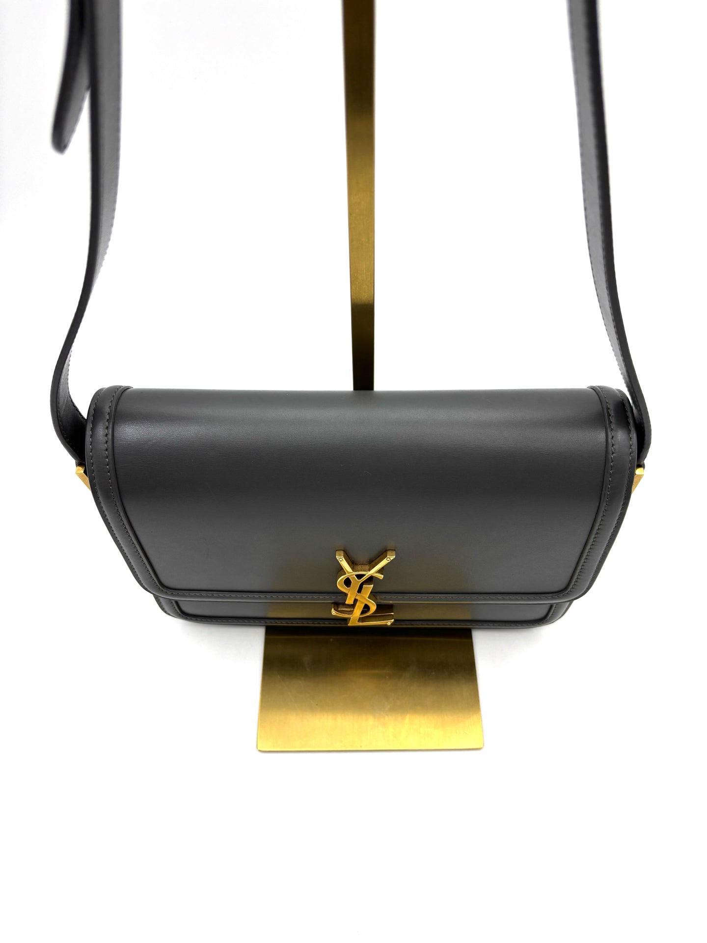 Saint Laurent - Other - Leather - Grey - (medium)