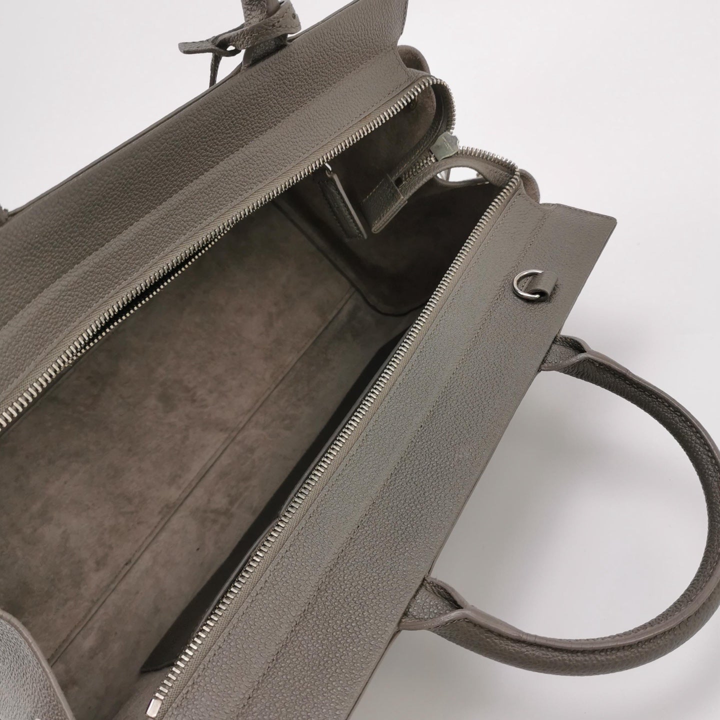 Saint Laurent - Other - Leather - Grey - (medium)