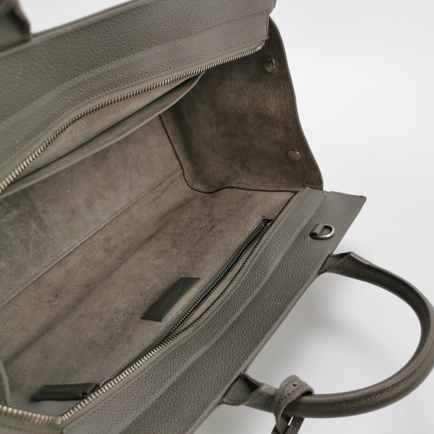 Saint Laurent - Other - Leather - Grey - (medium)