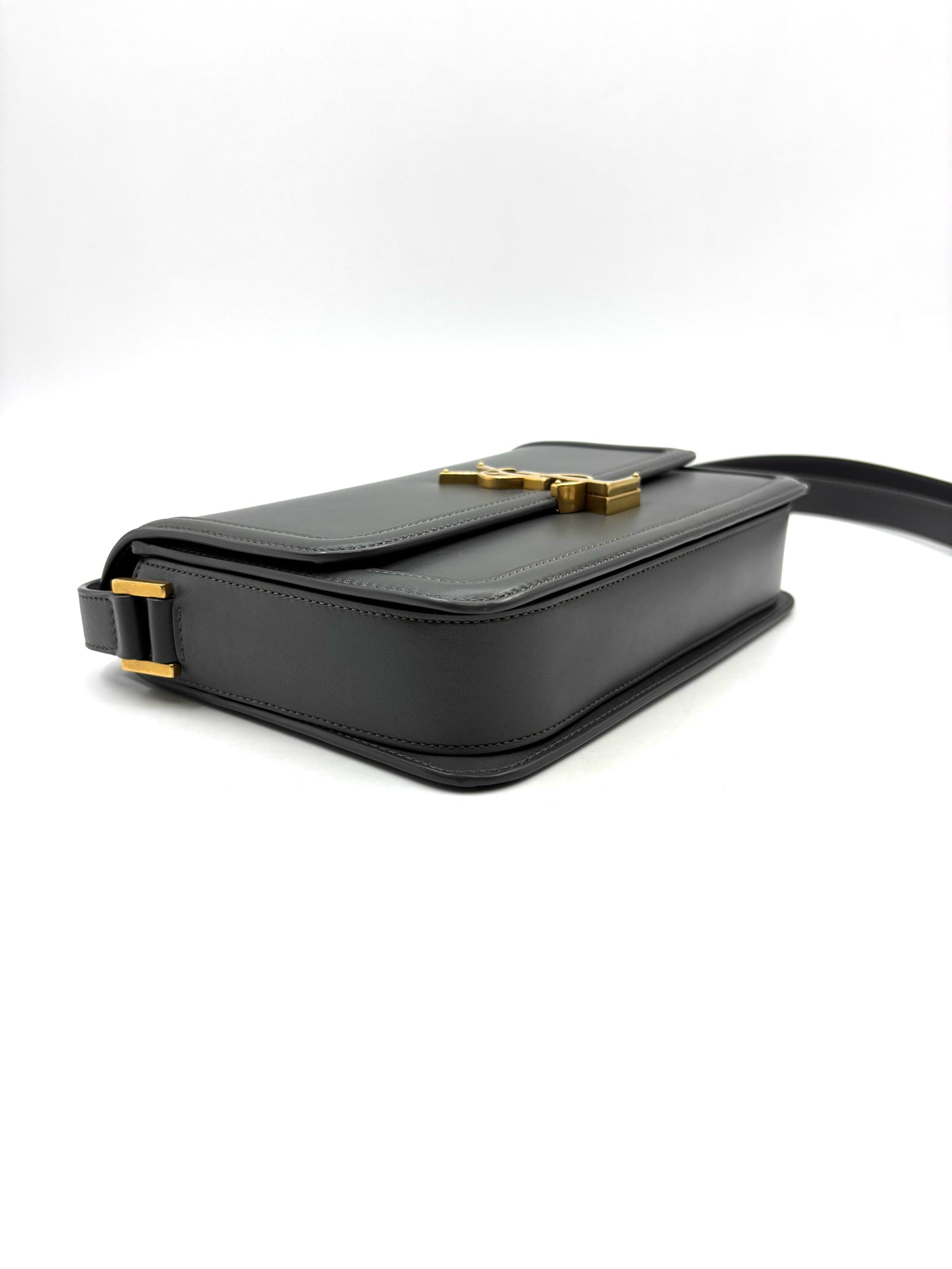 Saint Laurent - Other - Leather - Grey - (medium)