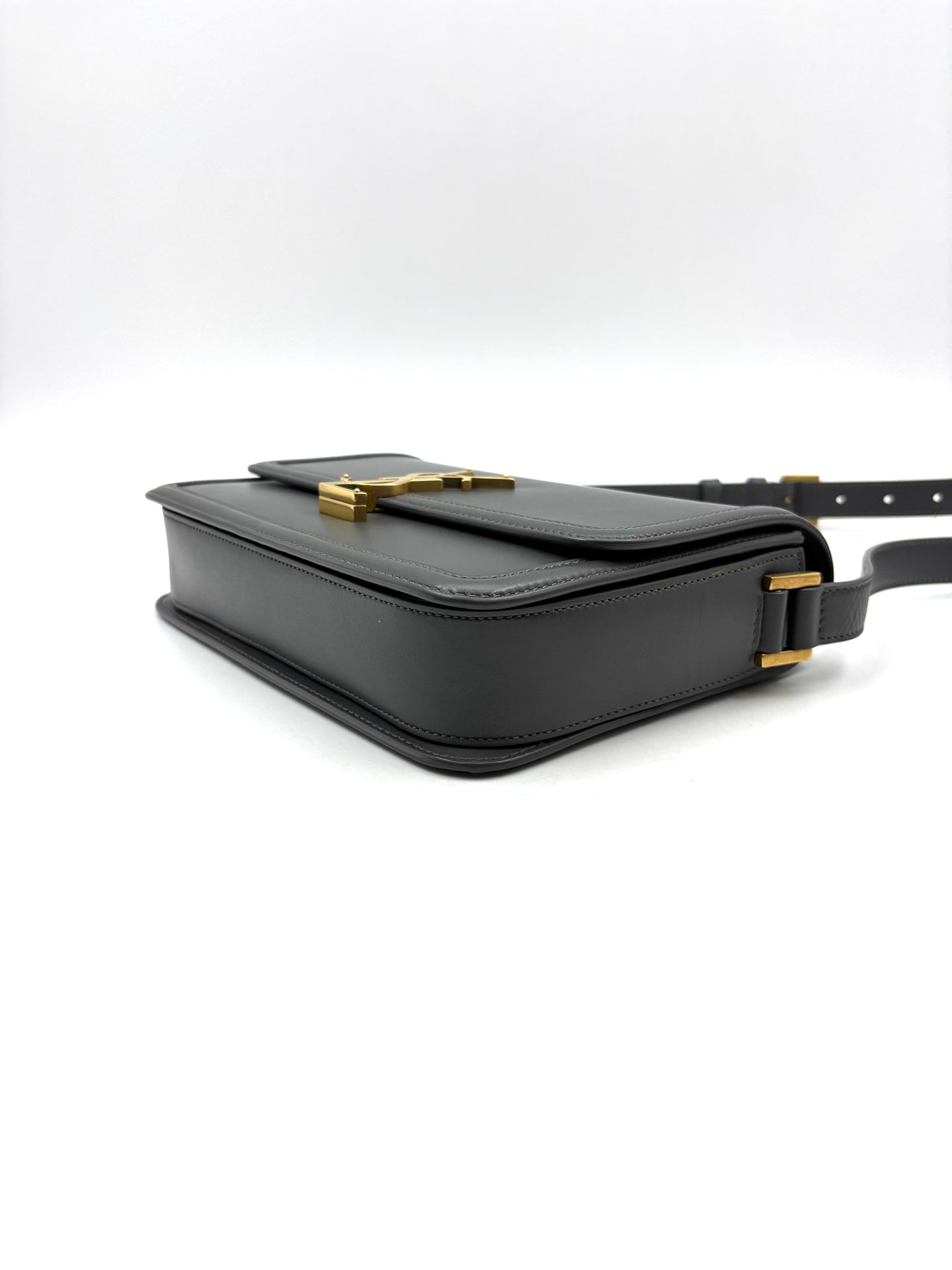 Saint Laurent - Other - Leather - Grey - (medium)