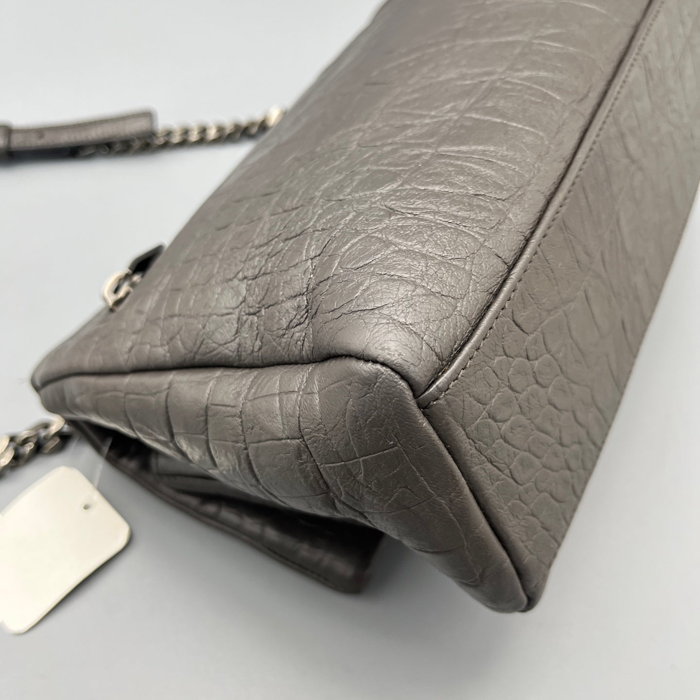 Saint Laurent - Other - Leather - Grey - (small)