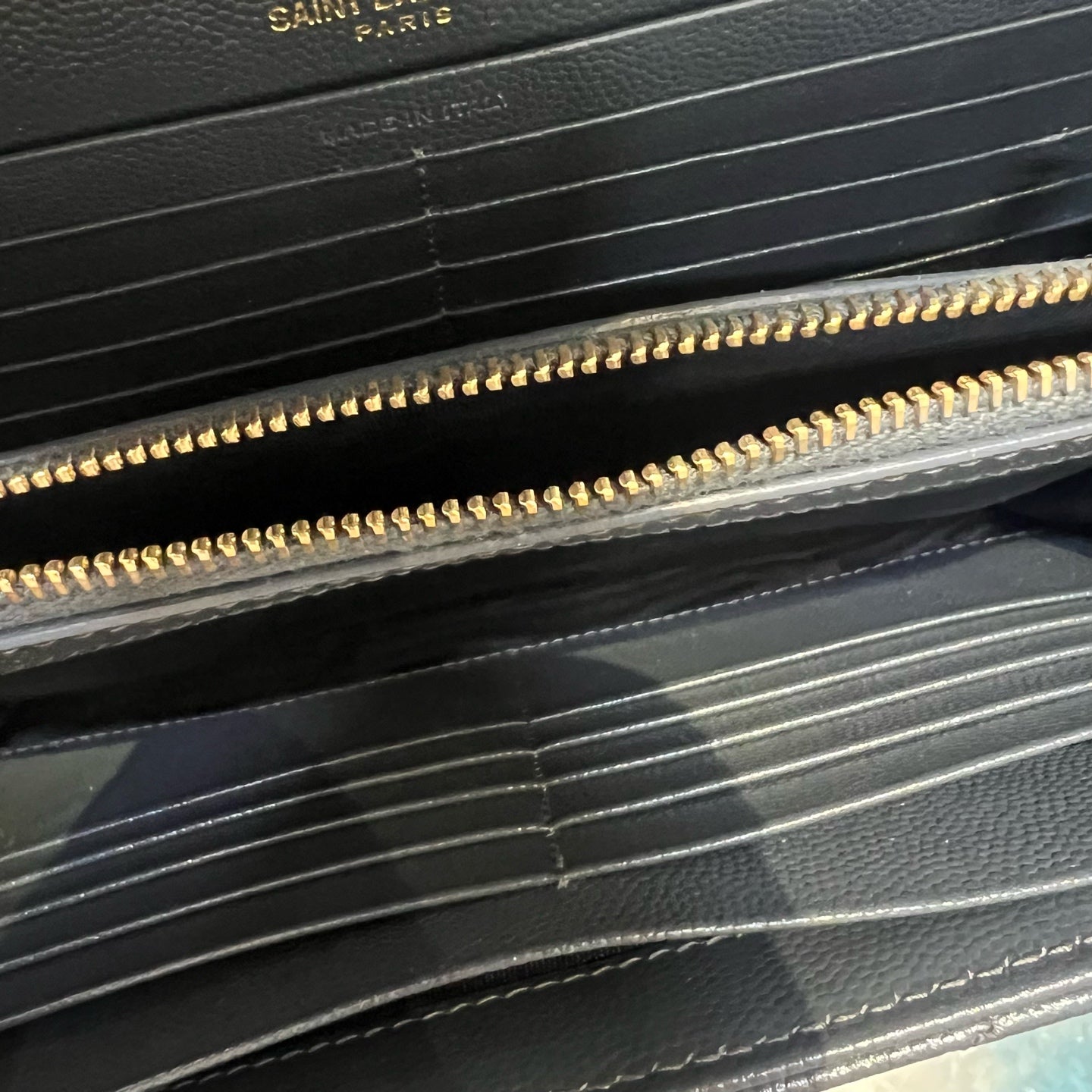 Saint Laurent - Other - Leather - Navy - (small)