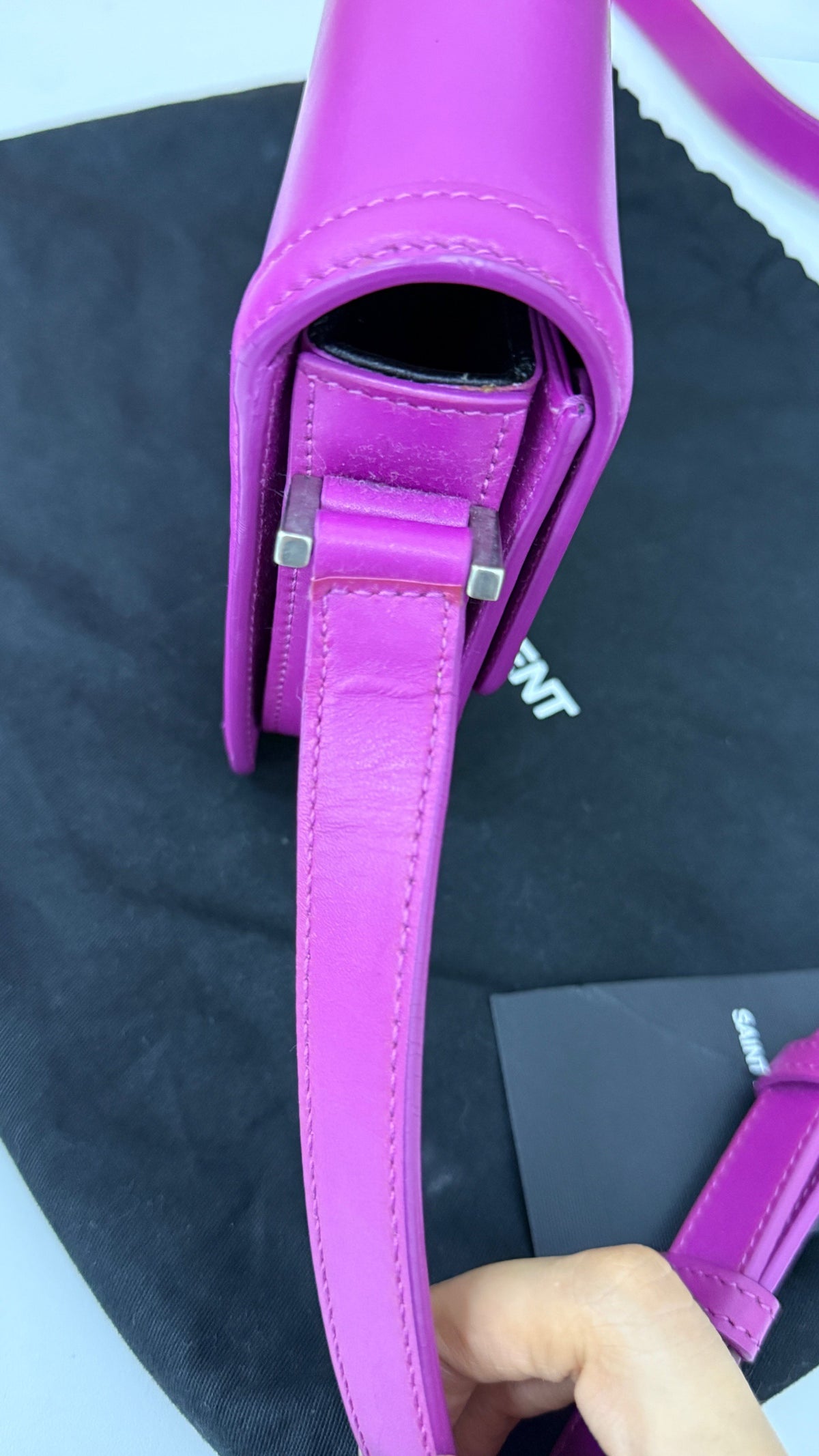 Saint Laurent - Other - Leather - Purple - (small)